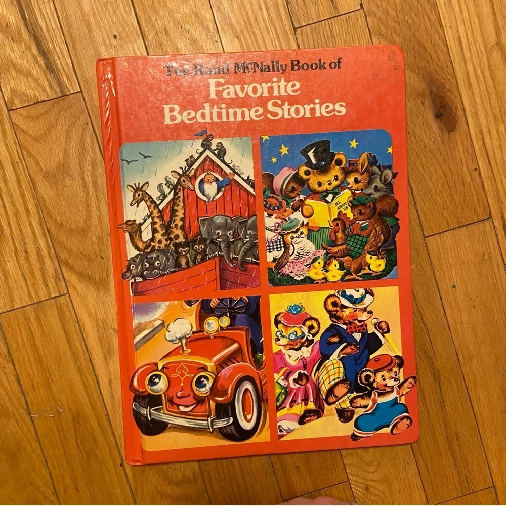 🛍️3/$30 Vintage 1978 Rand McNally book of favorite bedtime stories